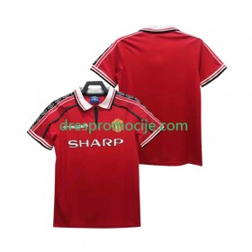 Manchester United 1999 Dres Retro Domaći 1998 Kratkih Rukava